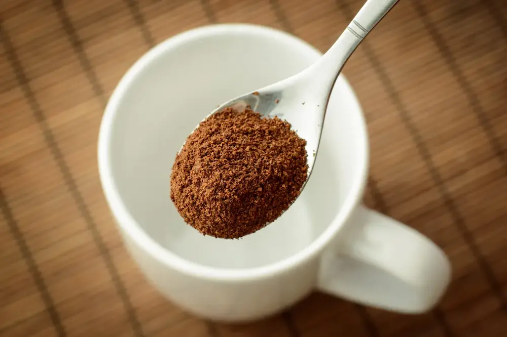 Instant coffee cup