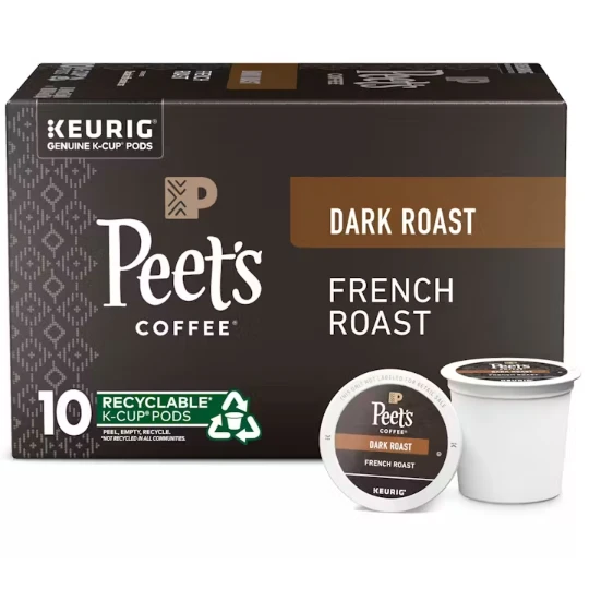 peets french roast k cups